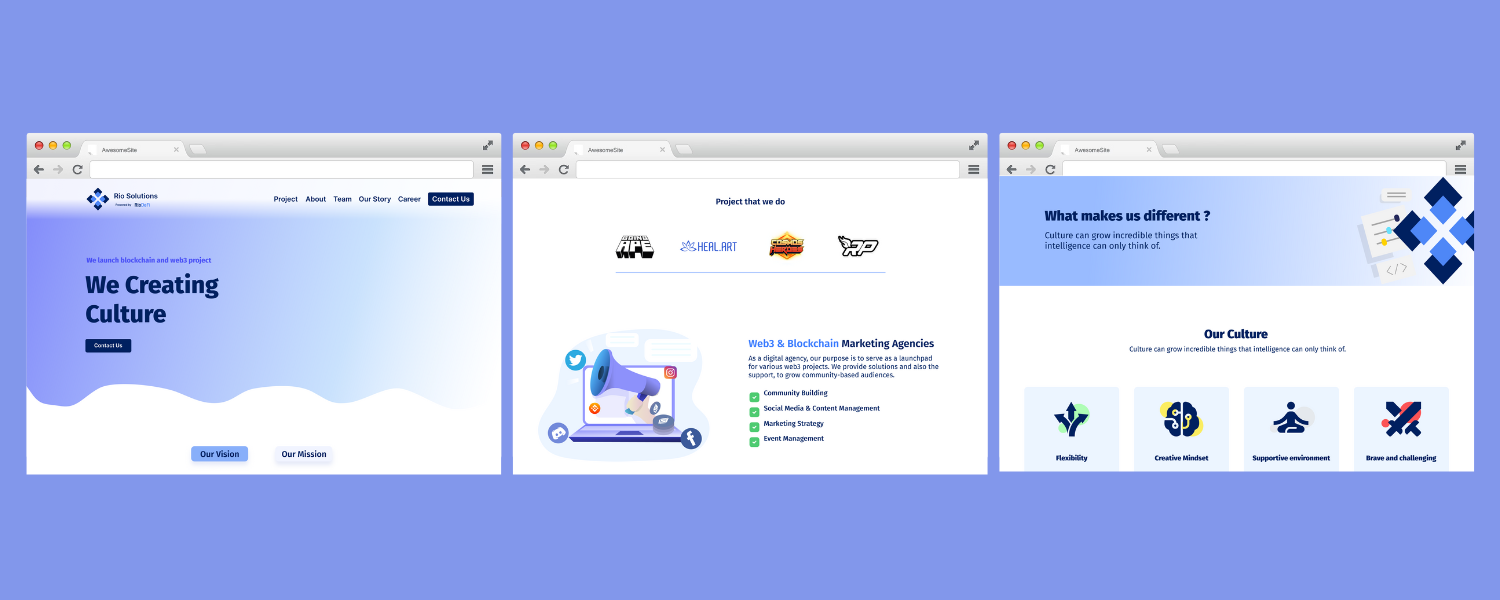 Digital Agency Web Design